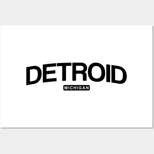 Detroit, Michigan Posters and Art